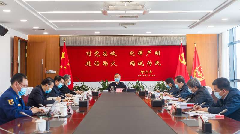 屄流水黄明在应急管理部党委会上强调 着力加强党委班子自...